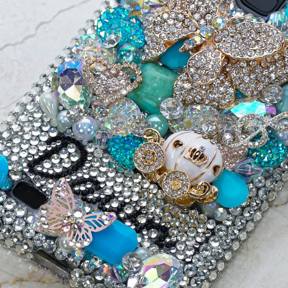 TURQUOISE TREASURES Personalized Name & Initials Design (style PN_1100)