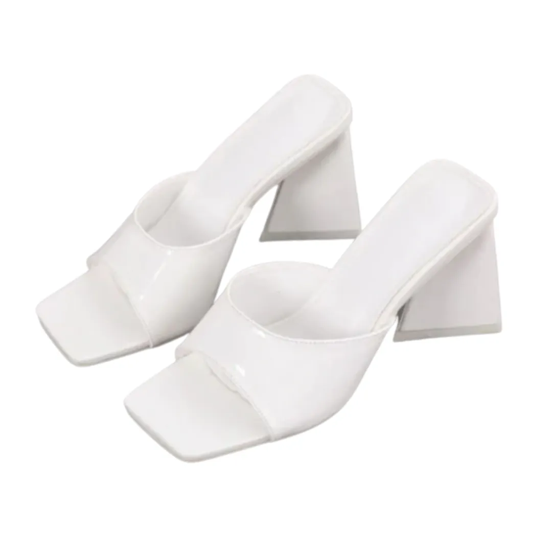 Ultra Chunky Open Toe Heel