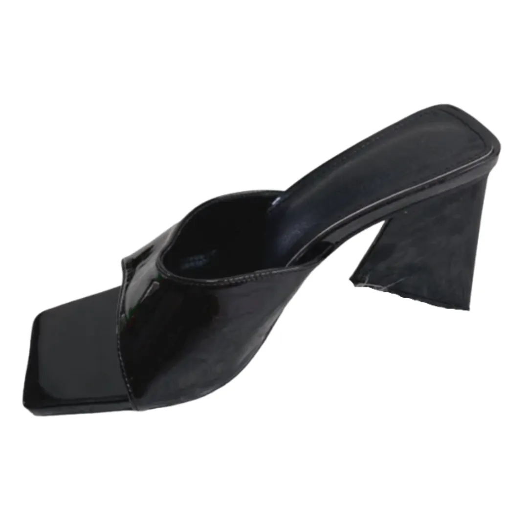 Ultra Chunky Open Toe Heel