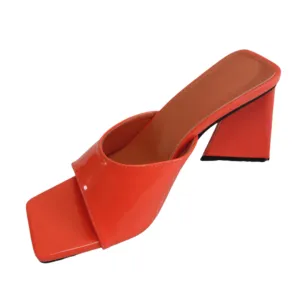Ultra Chunky Open Toe Heel