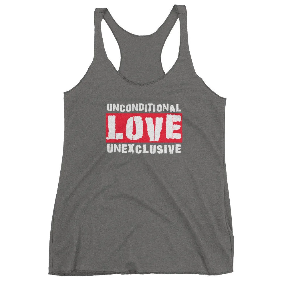Unconditional Love Unexclusive Racerback Tank Top