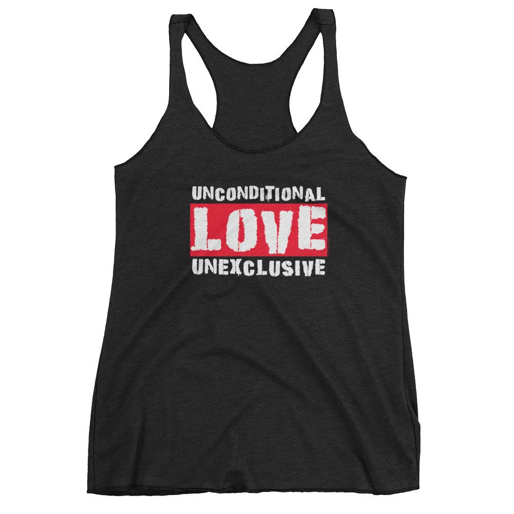 Unconditional Love Unexclusive Racerback Tank Top