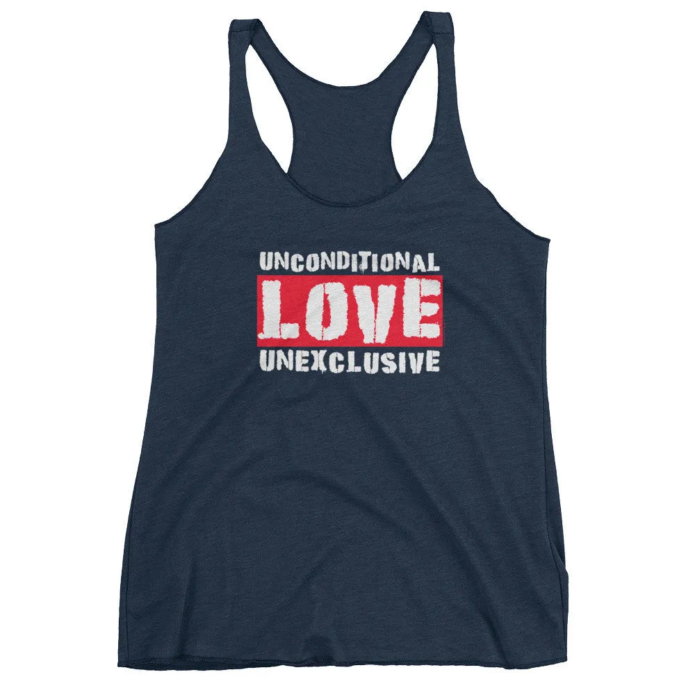 Unconditional Love Unexclusive Racerback Tank Top