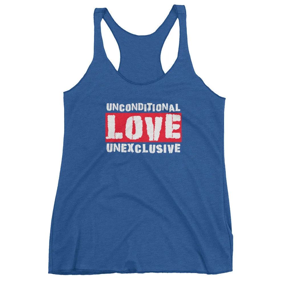 Unconditional Love Unexclusive Racerback Tank Top