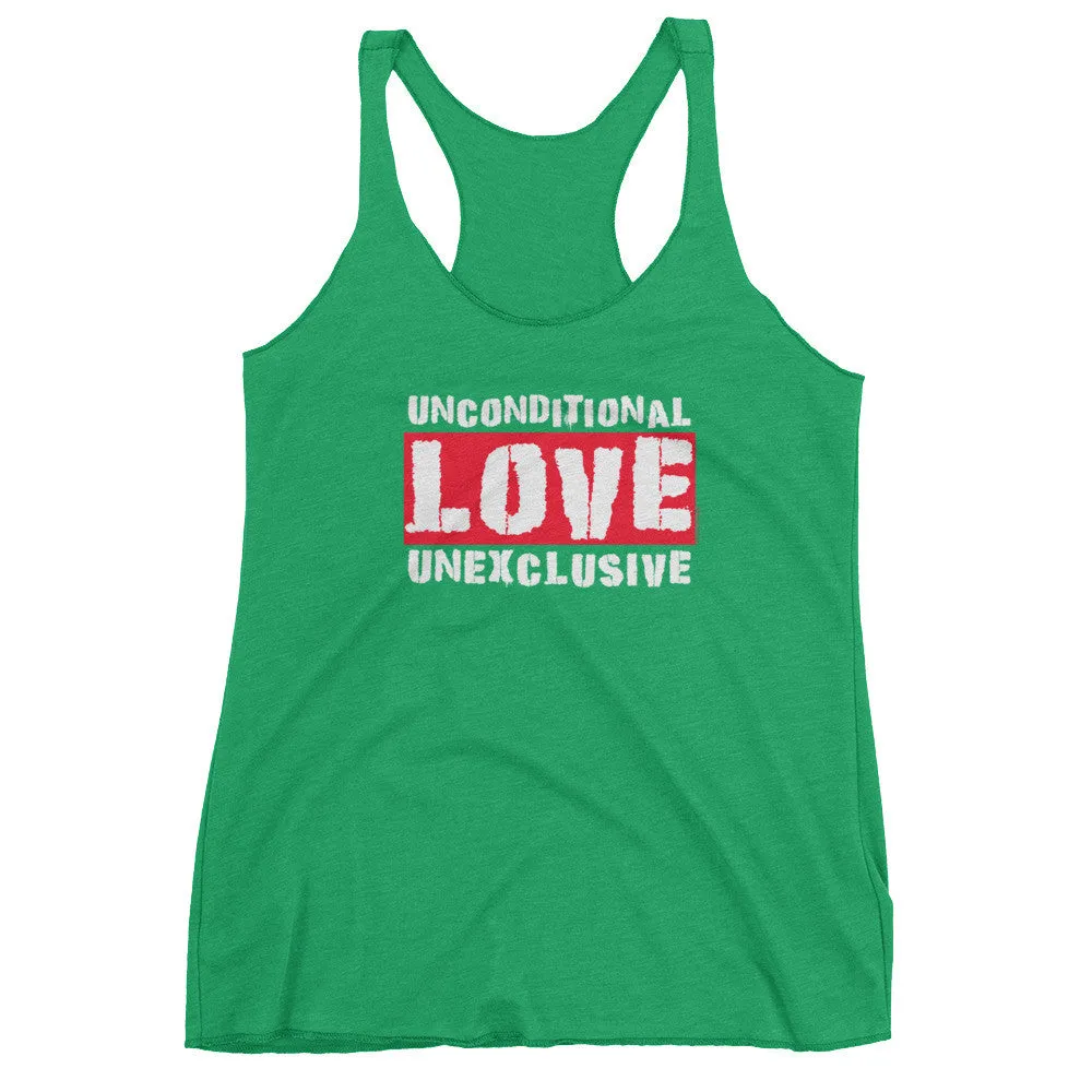 Unconditional Love Unexclusive Racerback Tank Top
