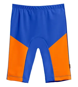 Unisex UPF 50  Color Block Swim Jammer