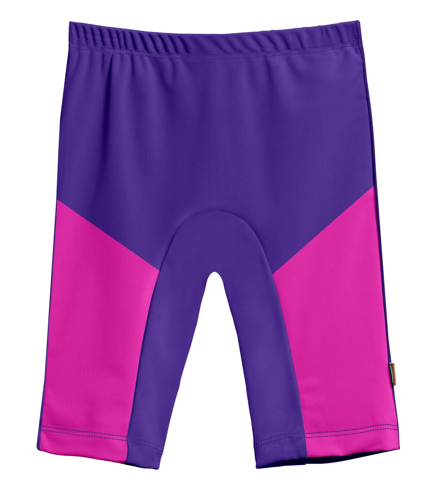 Unisex UPF 50  Color Block Swim Jammer