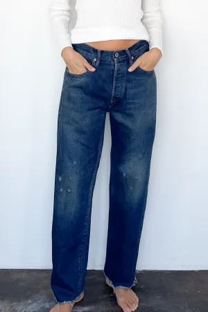 Unisex Vintage Ankle Cut Jean