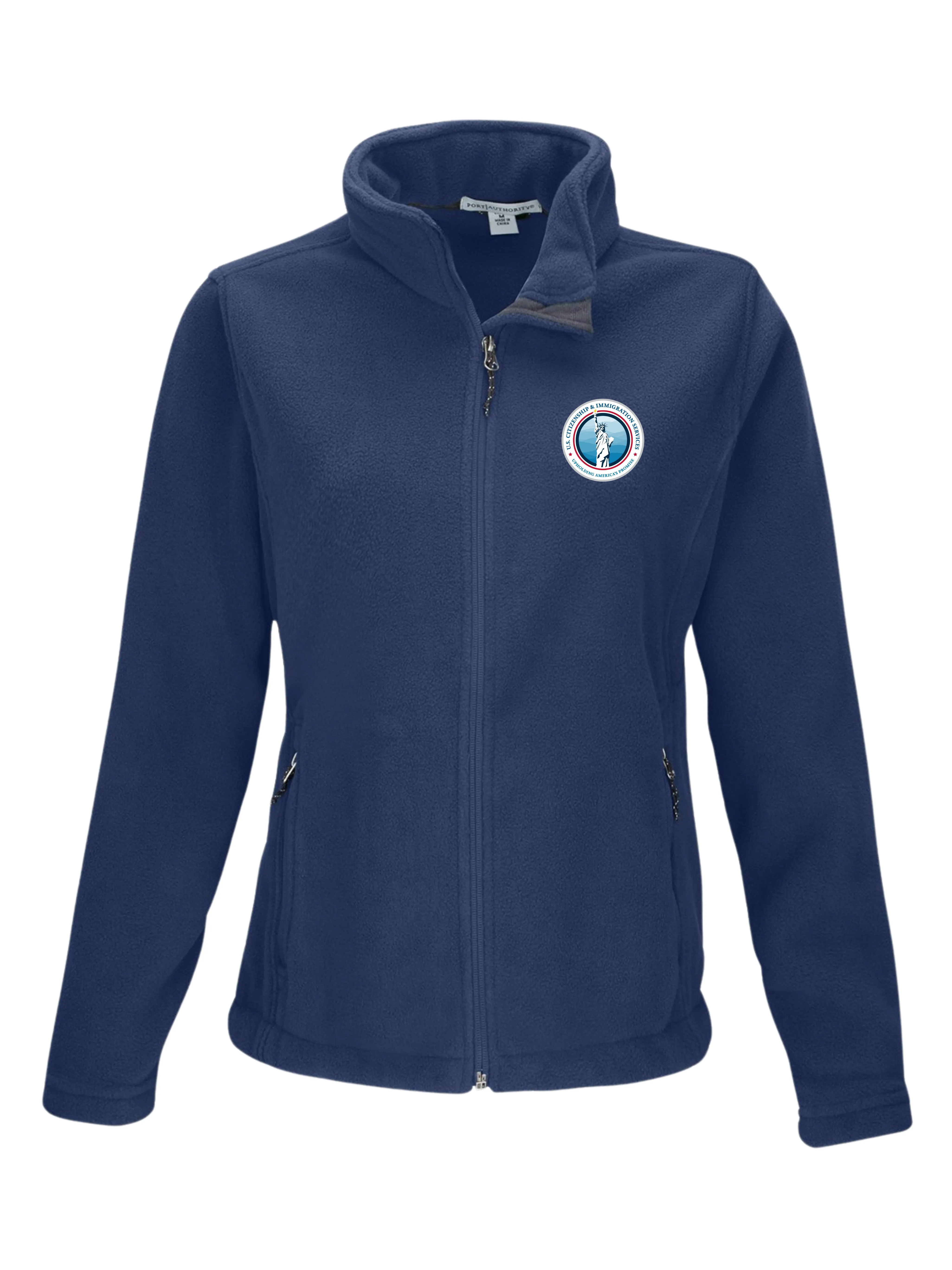 USCIS LIGHTWEIGHT Women's Full-Zip Microfleece Jacket