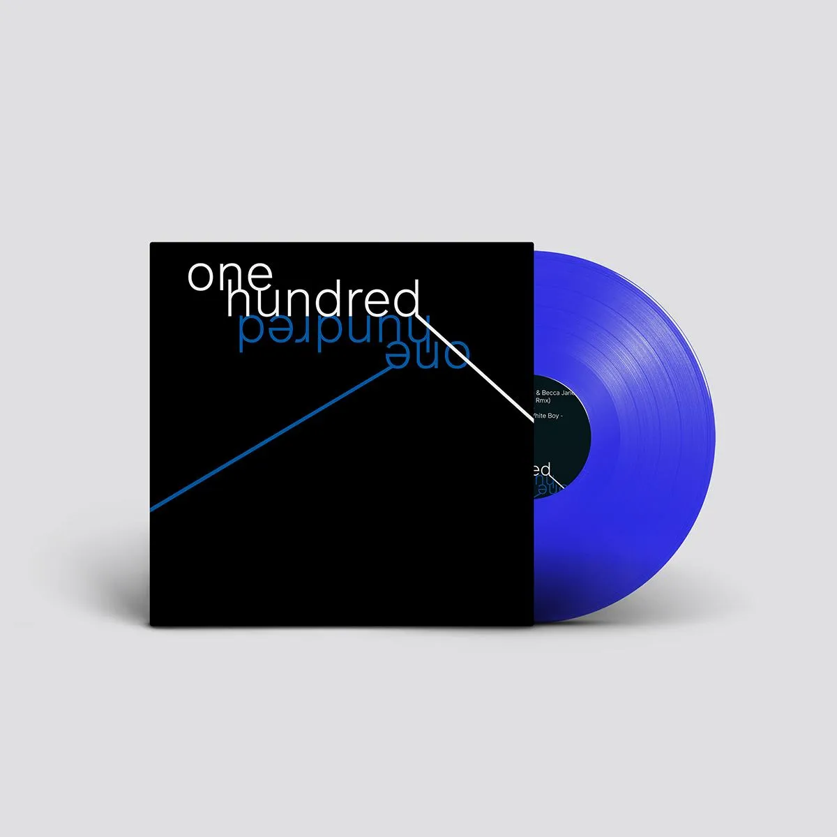 Various Artists - One Hundred [blue transparant vinyl / incl. DL codes / printed sleeve]