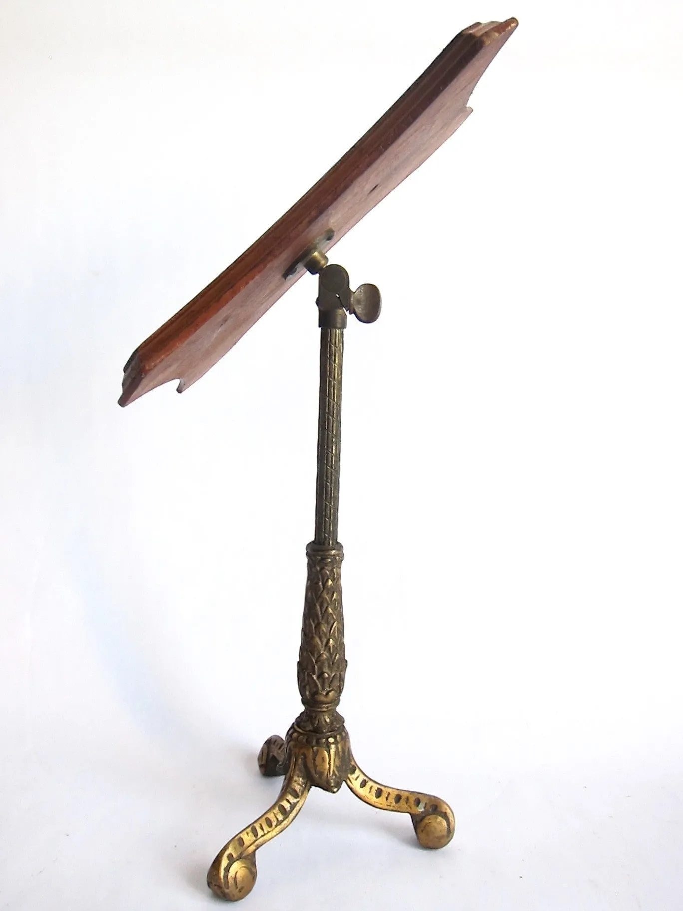 Victorian Brass Shoe Display Stand