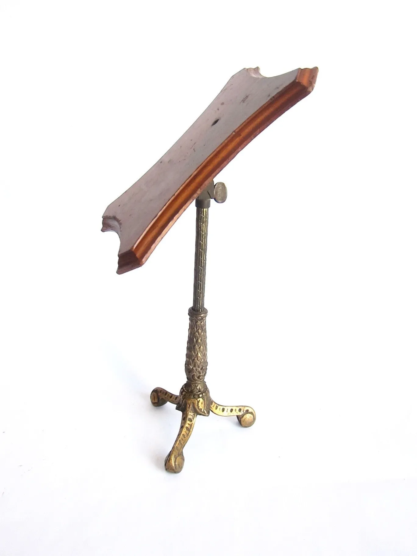Victorian Brass Shoe Display Stand