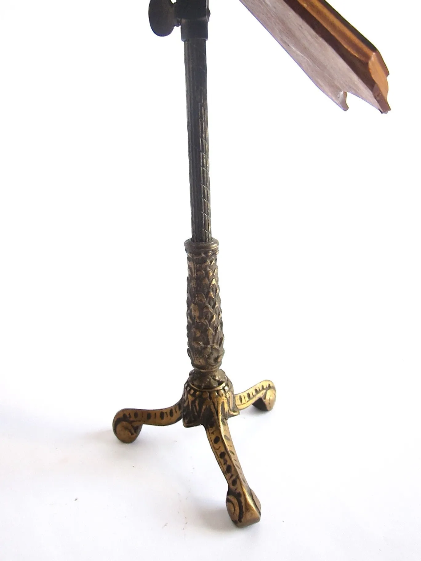 Victorian Brass Shoe Display Stand