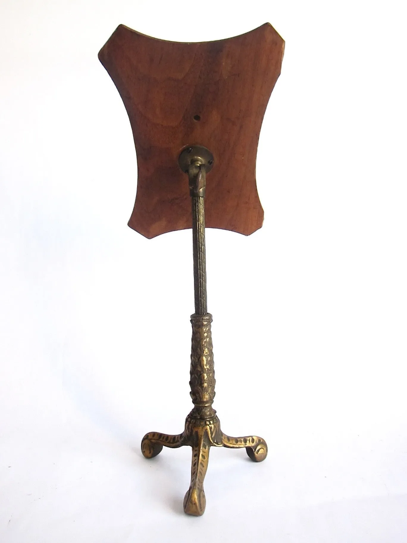 Victorian Brass Shoe Display Stand