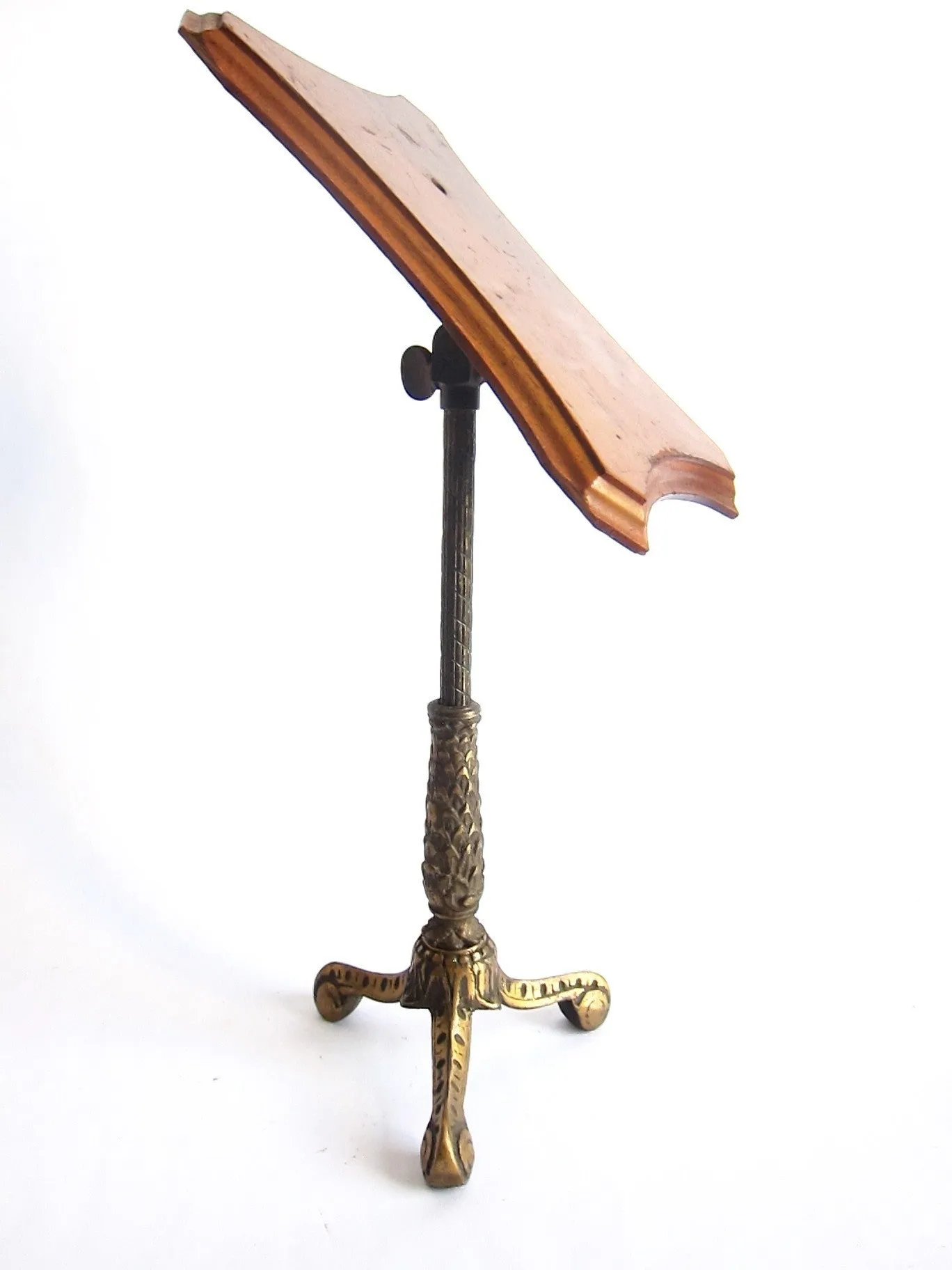 Victorian Brass Shoe Display Stand