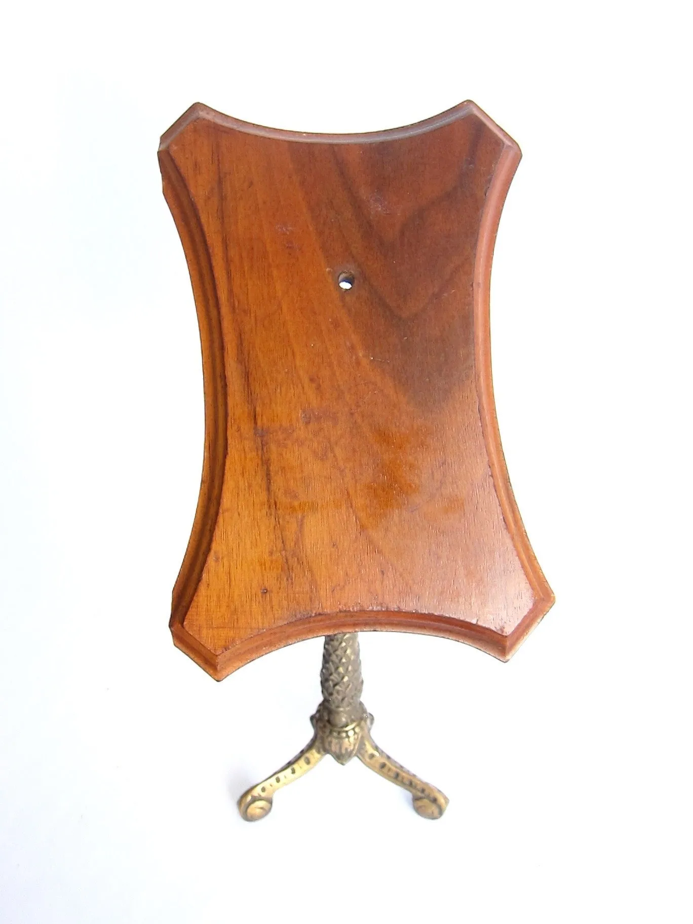 Victorian Brass Shoe Display Stand