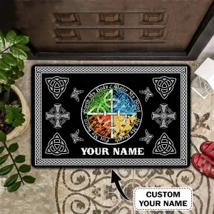 Vikings Doormat - Personalized Name 3D - Vikings 85