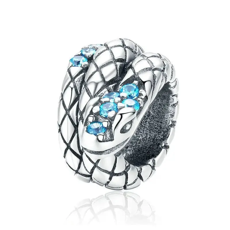 Vintage 925 Silver Vintage Snake Bracelet - Elegant Design & Timeless Charm