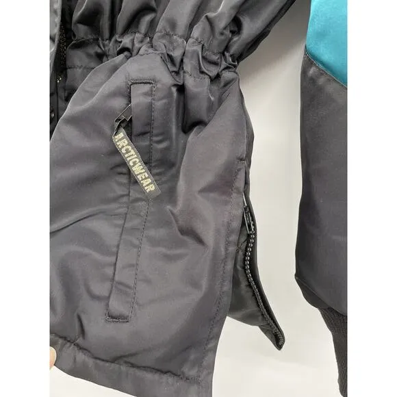 Vintage ARTIC CAT Size L Catillac Snowmobile Women's Jacket Thinsulate