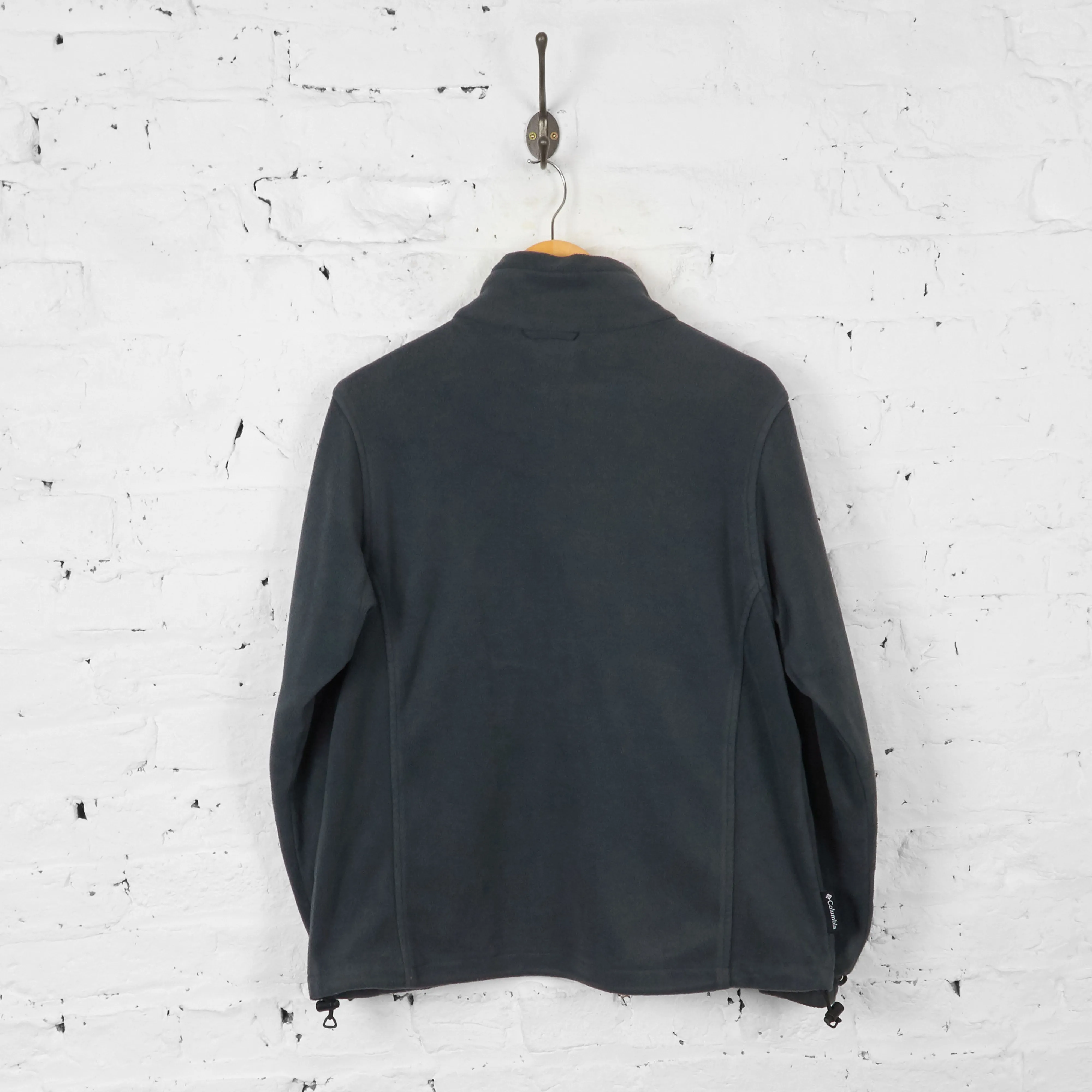 Vintage Columbia Zip Up Fleece - Grey - L