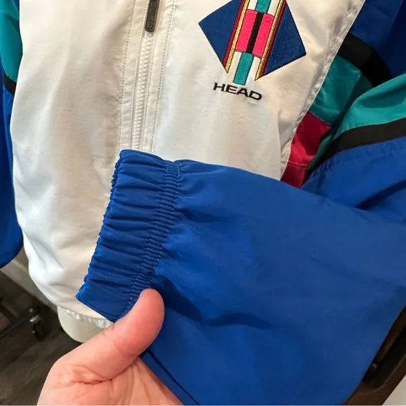 VINTAGE HEAD SKI JACKET 1980s 1990s RETRO WORK OUT HALLOWEEN COSTUME JAZZERCISE