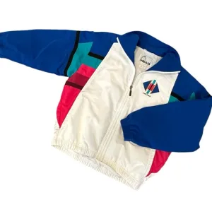 VINTAGE HEAD SKI JACKET 1980s 1990s RETRO WORK OUT HALLOWEEN COSTUME JAZZERCISE
