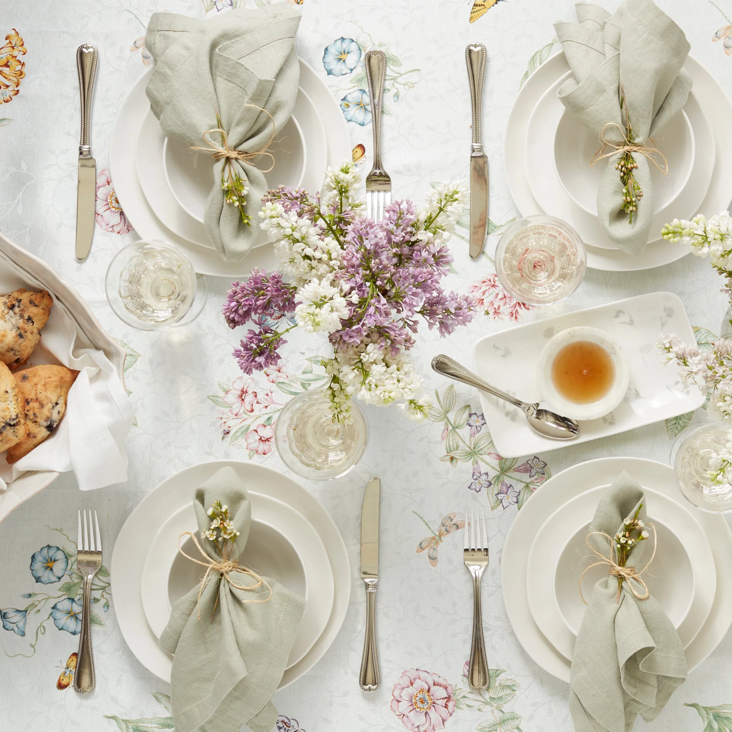 Vintage Jewel 20-Piece Flatware Set