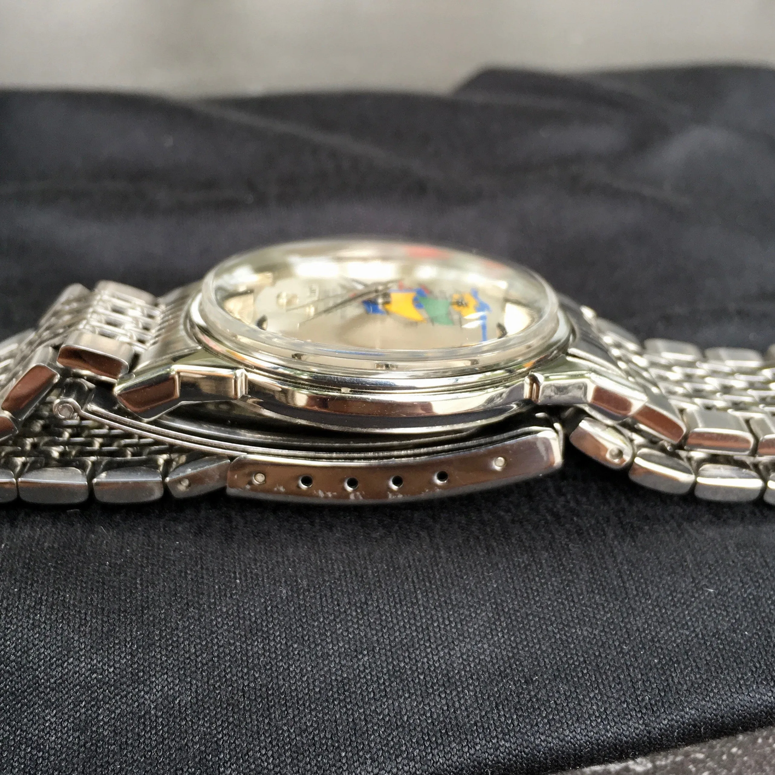 Vintage Omega Constellation 167.005 Pie Pan Dial Caliber 551 Stainless Steel Wristwatch