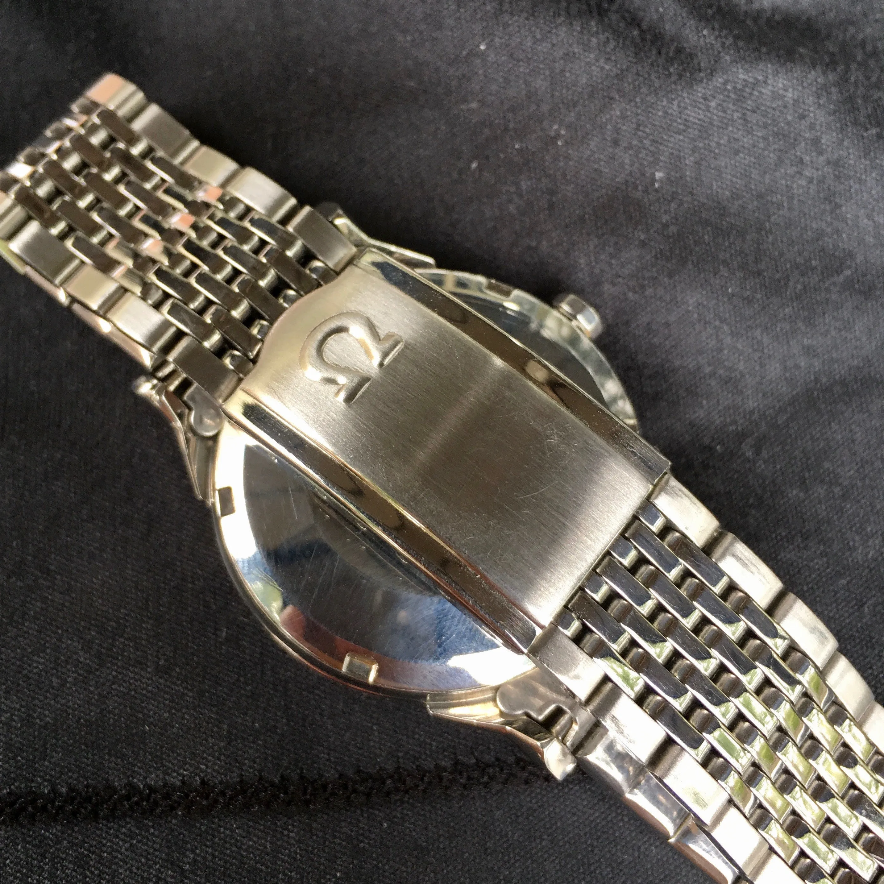Vintage Omega Constellation 167.005 Pie Pan Dial Caliber 551 Stainless Steel Wristwatch