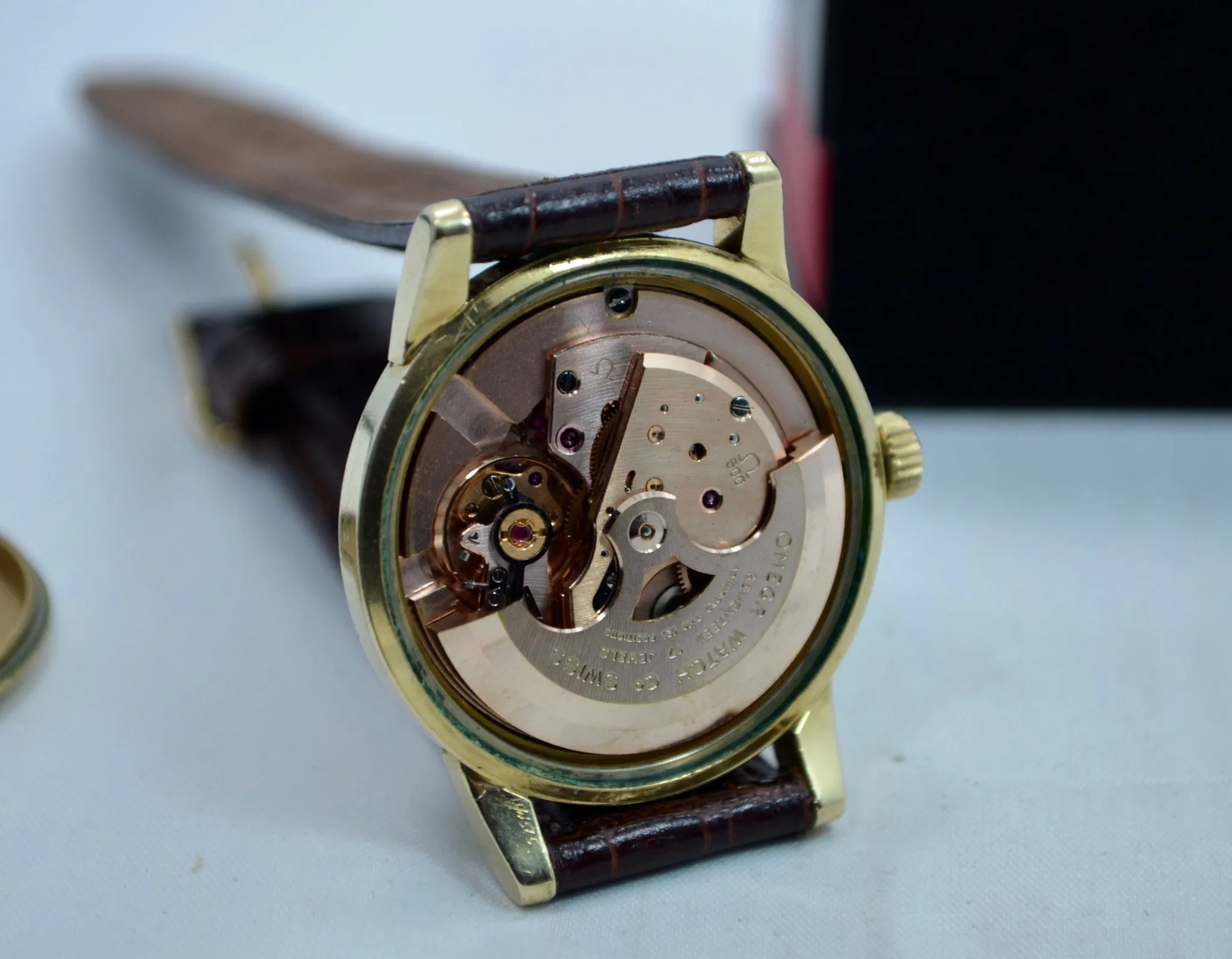 Vintage Omega Seamaster 6250 Gold Filled Automatic Cal. 500 Wristwatch 1950's