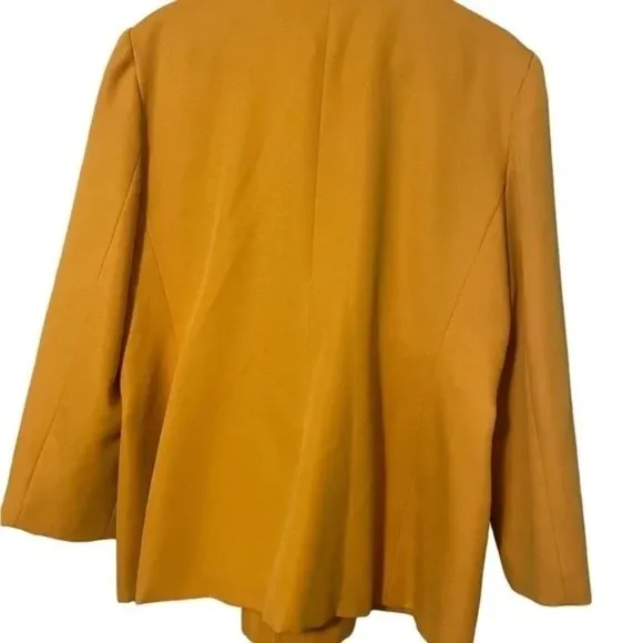 Vintage P.fall Mustard women's Blazer Size 18