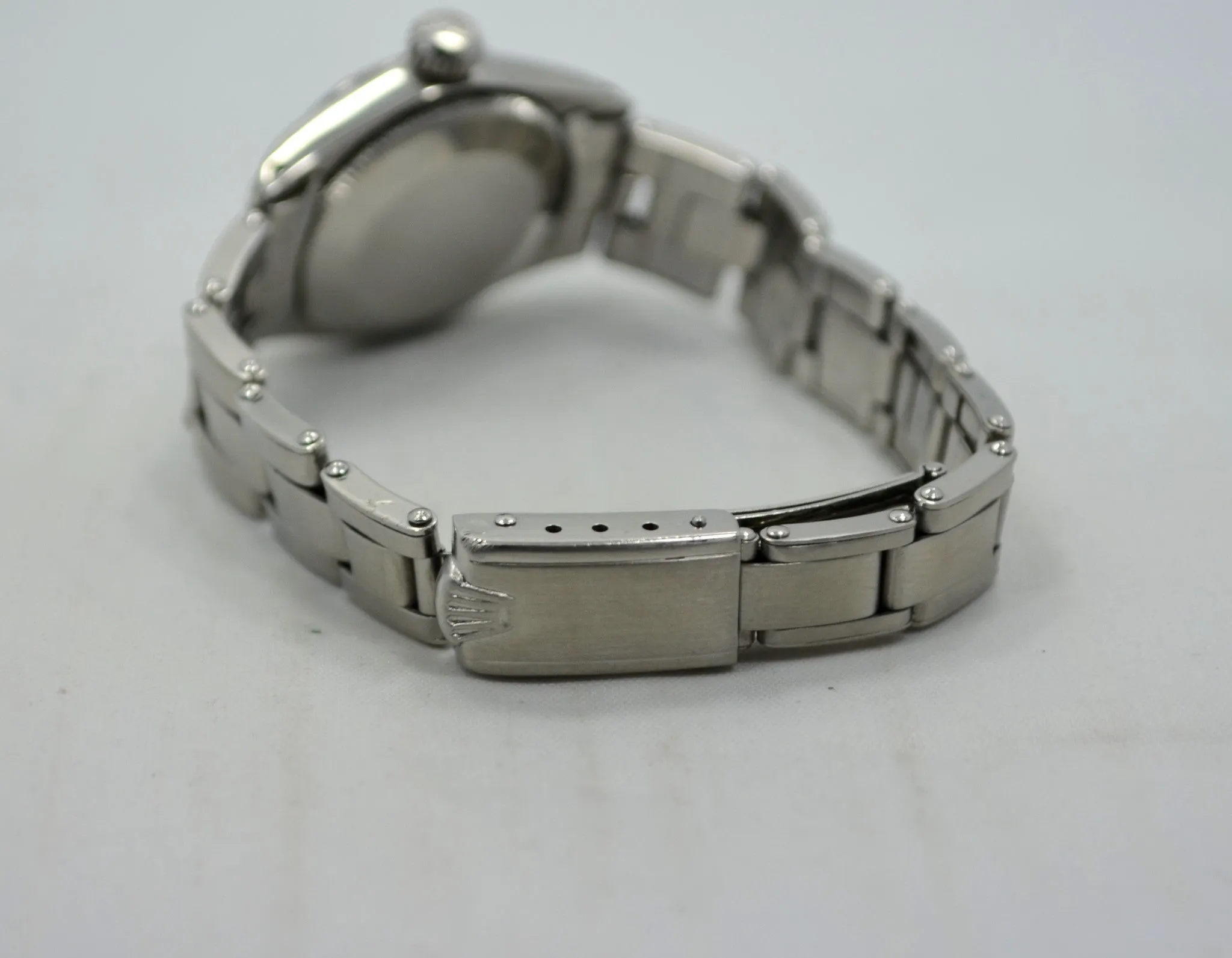 Vintage Rolex 6618 Oyster Perpetual No Date Steel Oyster Ladies Wristwatch