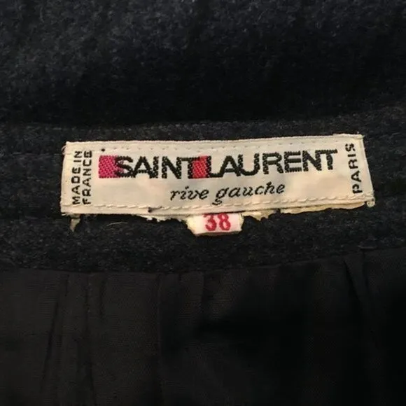 Vintage Saint Laurent Rive Gauche Skirt