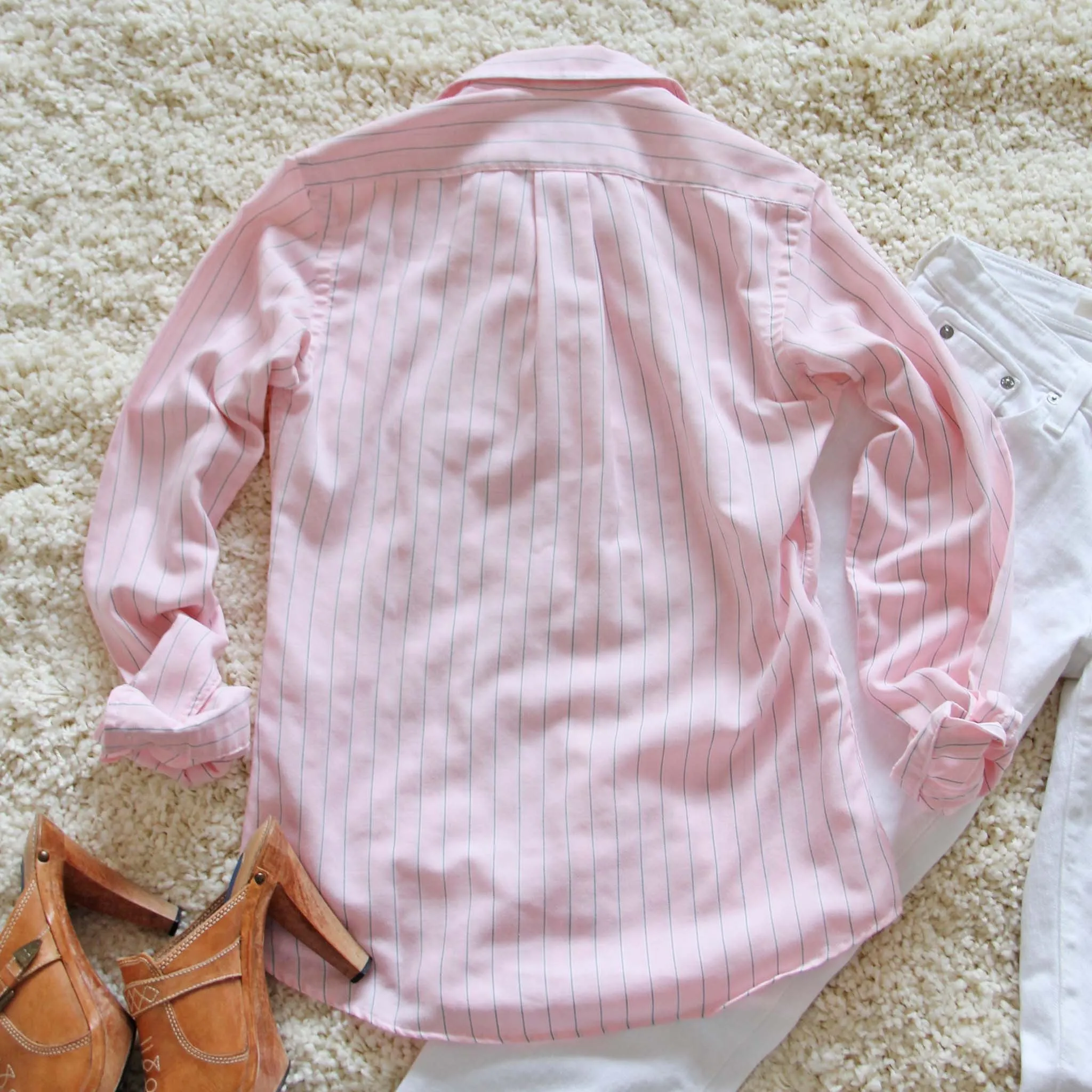 Vintage Sweet Button-up Top