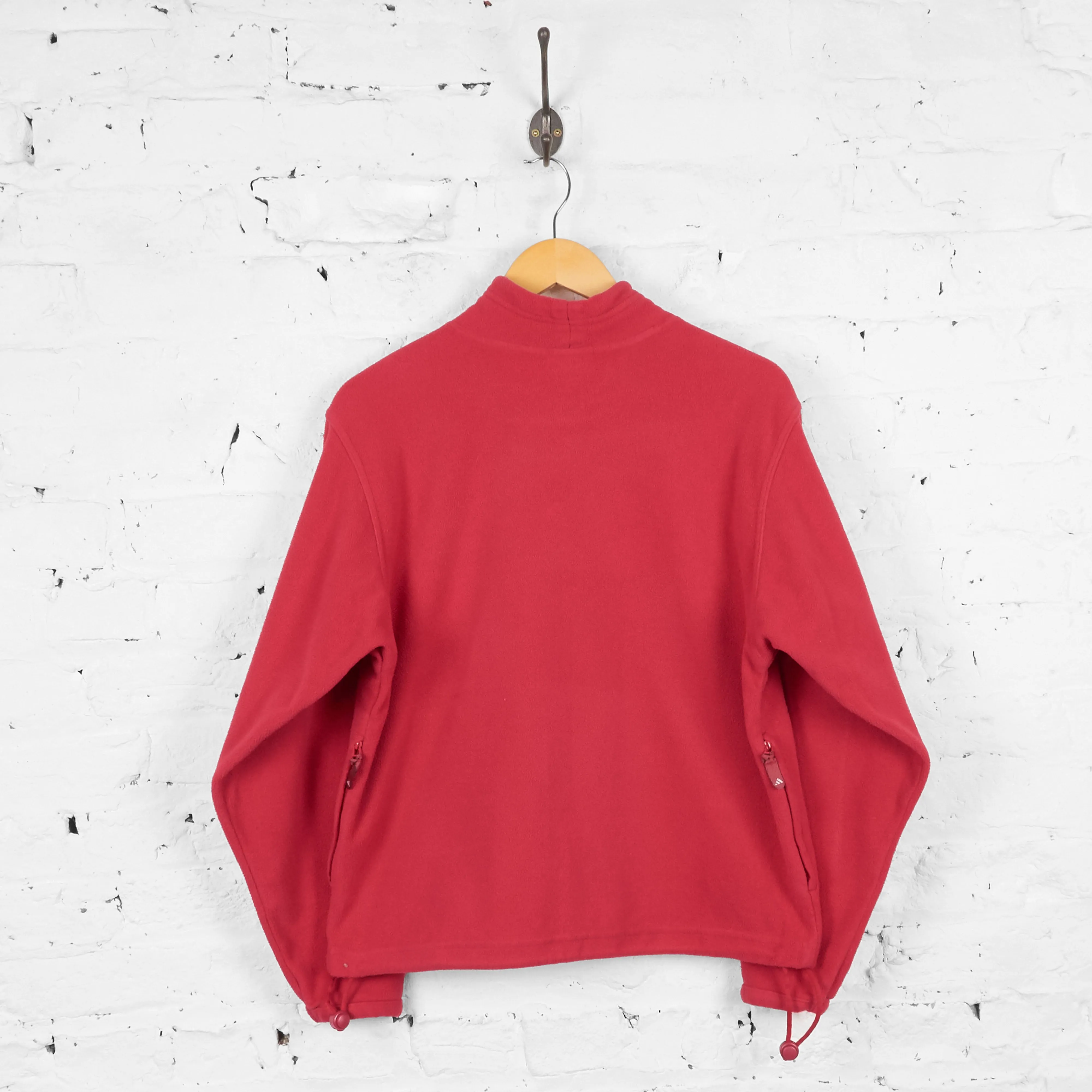 Vintage Women's Adidas Pullover Fleece - Pink - M