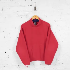Vintage Women's Adidas Pullover Fleece - Pink - M