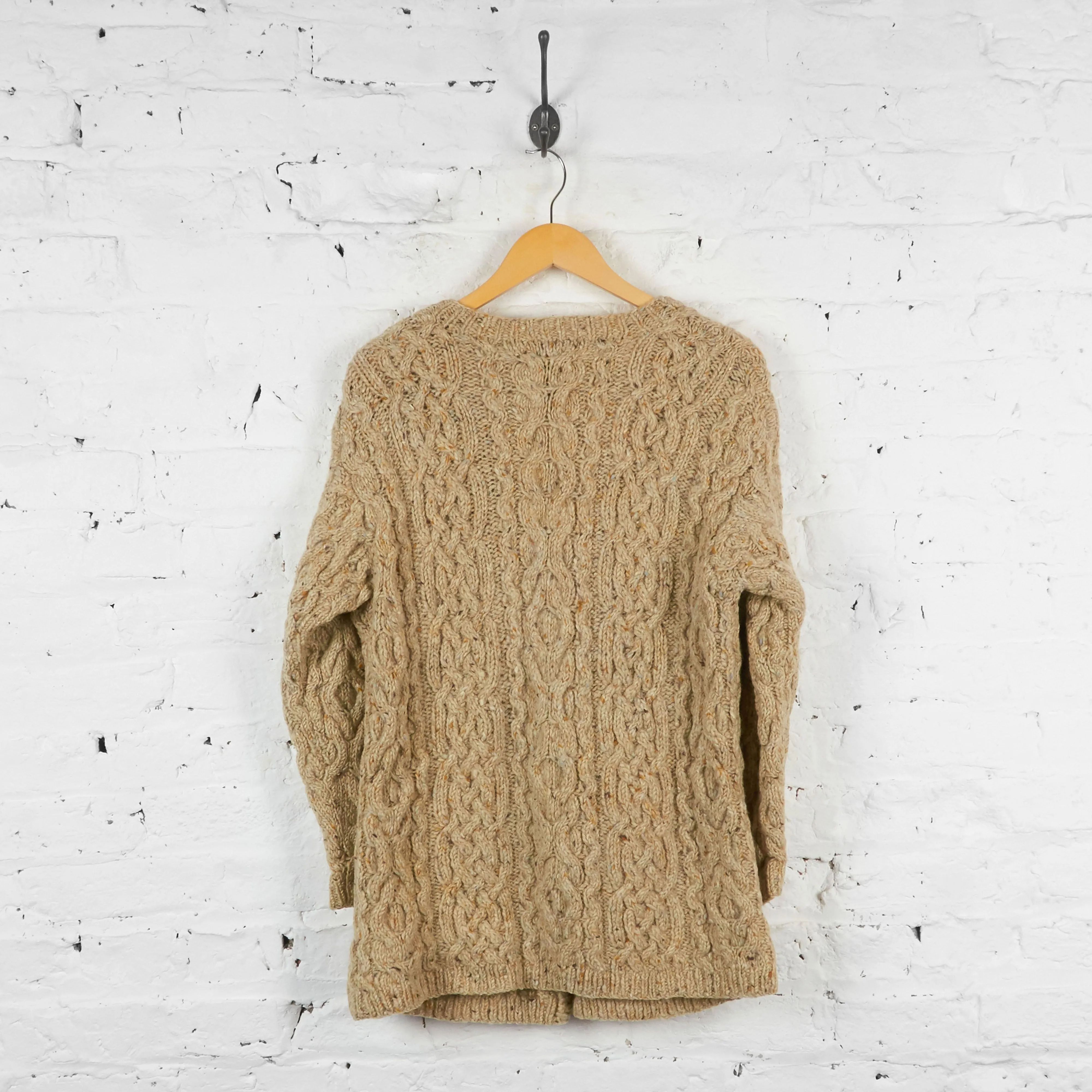 Vintage Women's Ralph Lauren Polo Cardigan - Cream - S