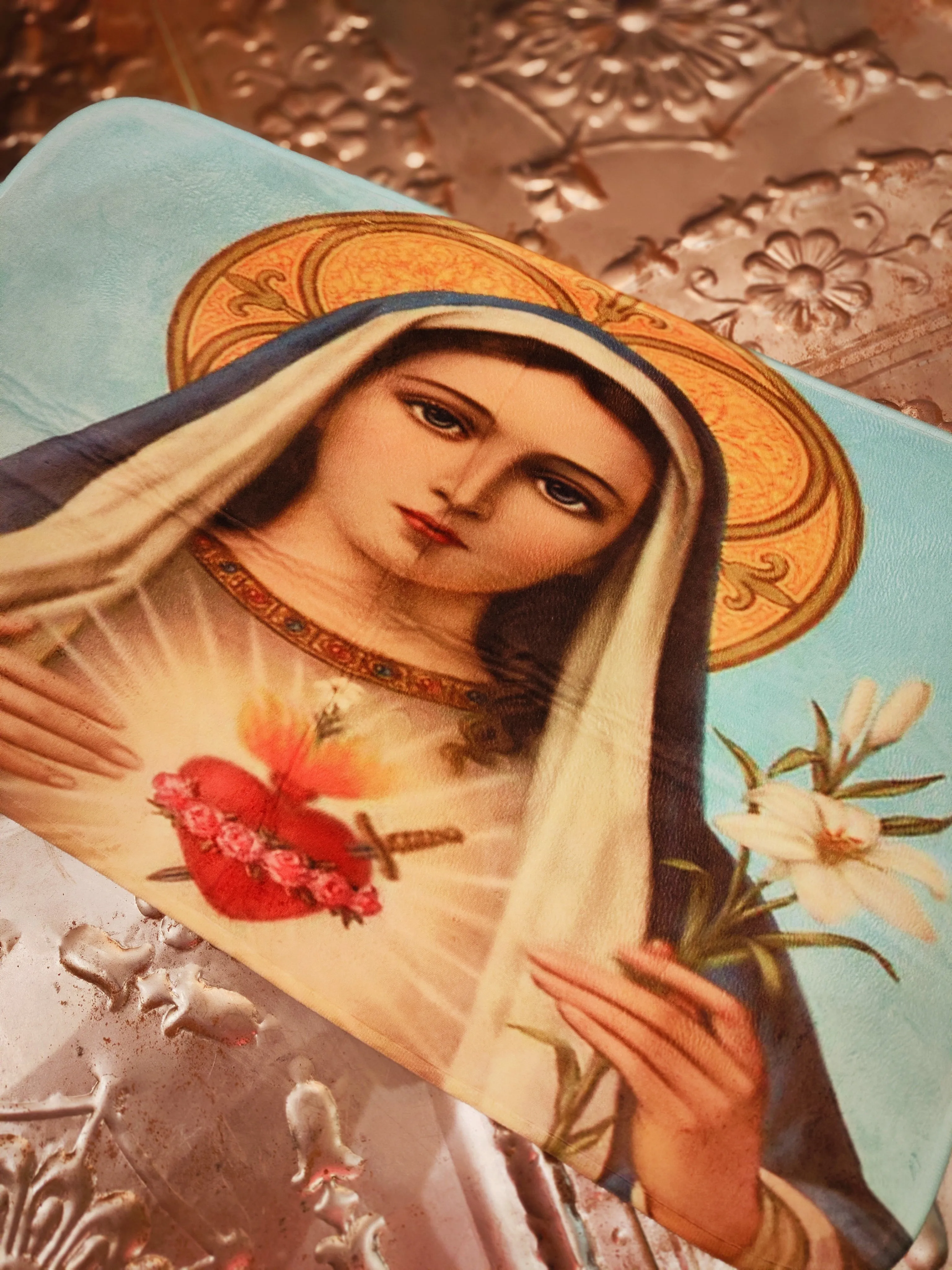 Virgin Mary mat