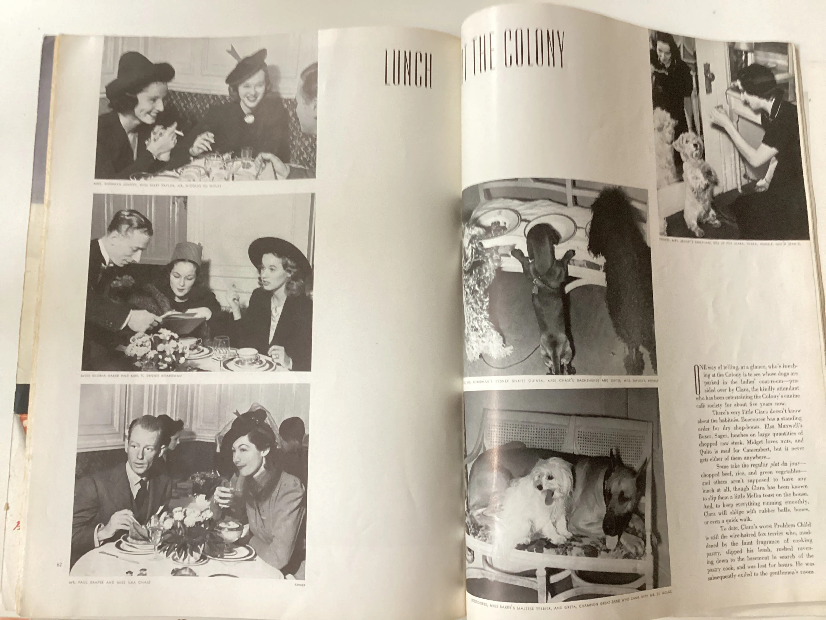 Vogue magazine January 1, 1938