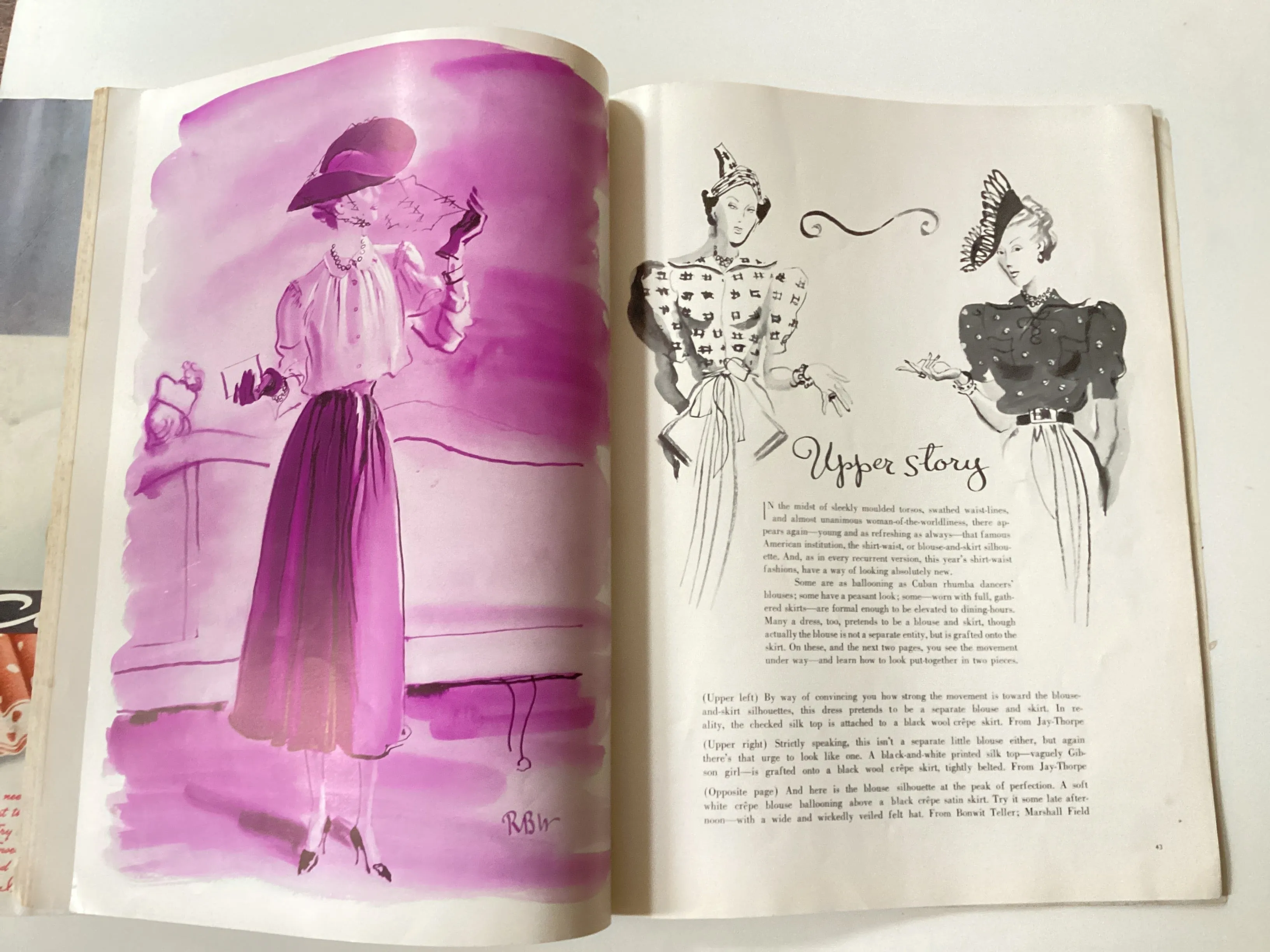 Vogue magazine January 1, 1938