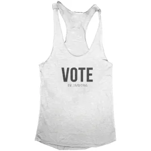 VOTE Women's Racerback