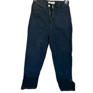 VTG GUESS Georges Marciano‎ Women's 24&quot; High Waist Mom Jeans Taper/Zipper #39015