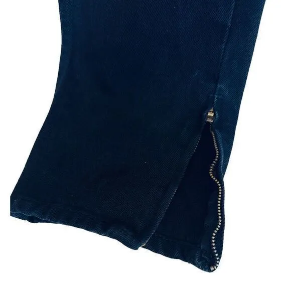 VTG GUESS Georges Marciano‎ Women's 24&quot; High Waist Mom Jeans Taper/Zipper #39015