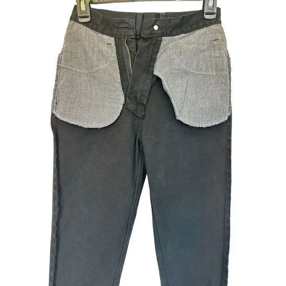 VTG GUESS Georges Marciano‎ Women's 24&quot; High Waist Mom Jeans Taper/Zipper #39015