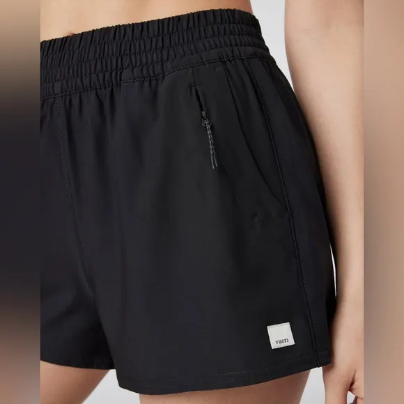 Vuori Dash Short Women's‎ Lightweight Black Size XS (00-0)