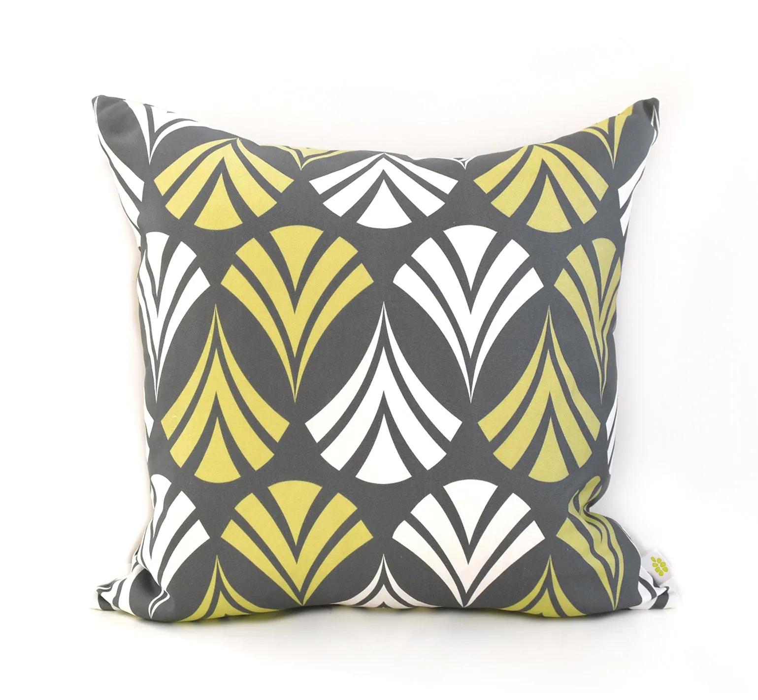 Waltz Linen Cotton Pillow (18x18) – Moss Green