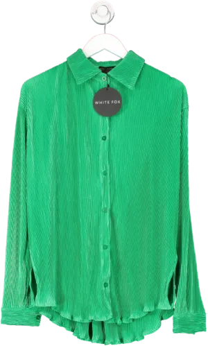 White Fox Green Destined For You Shirt UK S/M