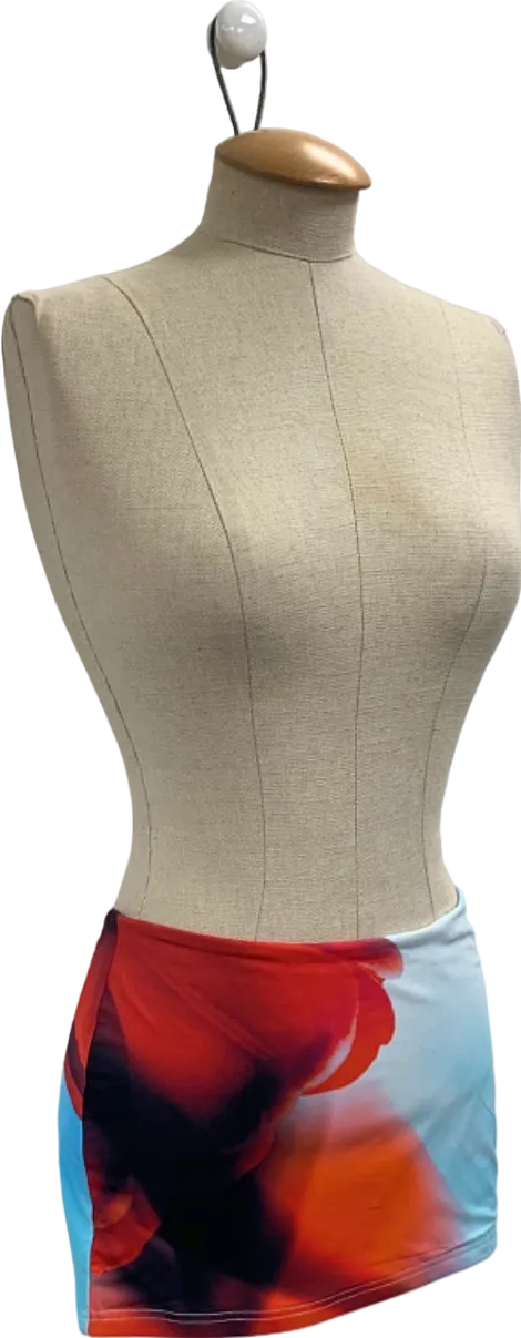 White Fox Imperial Sapphire Late Nights Mini Skirt UK S