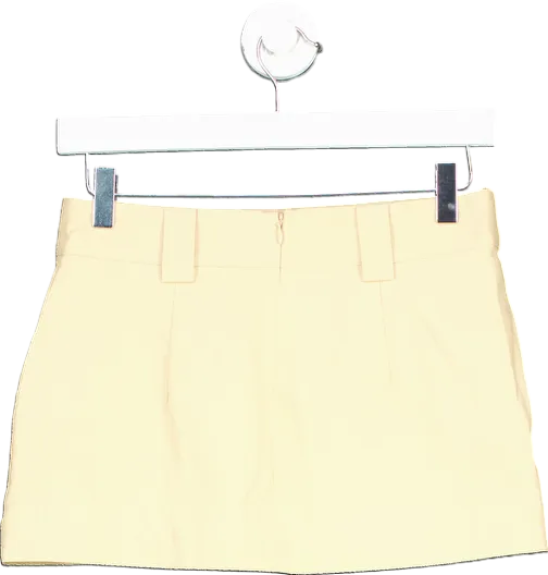 White Fox Sand Stole The Show Mini Skirt UK XS
