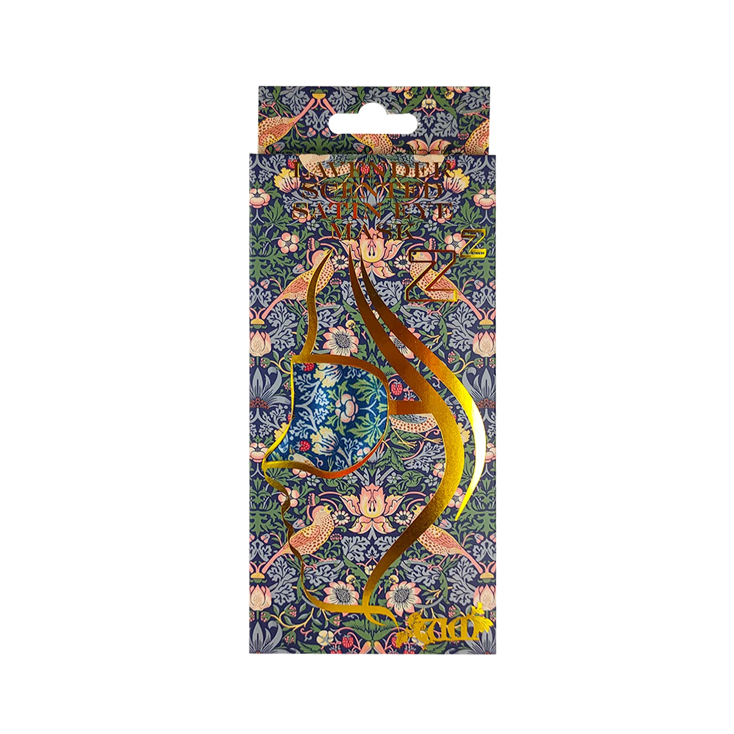 William Morris - Eyemask Strawberry Thief Blue